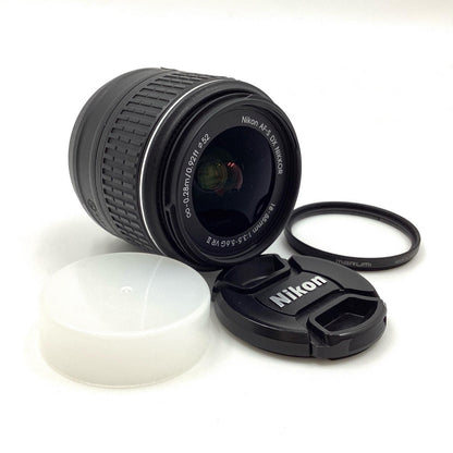 【全額返金保証】【最速発送】Nikon AF-S DX NIKKOR 18-55mm f/3.5-5.6G VR II 美品 動作確認済