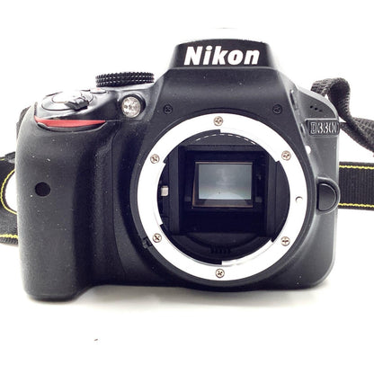 【全額返金保証】【最速発送】Nikon デジタル一眼 D3300 ボディ ブラック 動作確認済