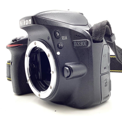【全額返金保証】【最速発送】Nikon デジタル一眼 D3300 ボディ ブラック 動作確認済