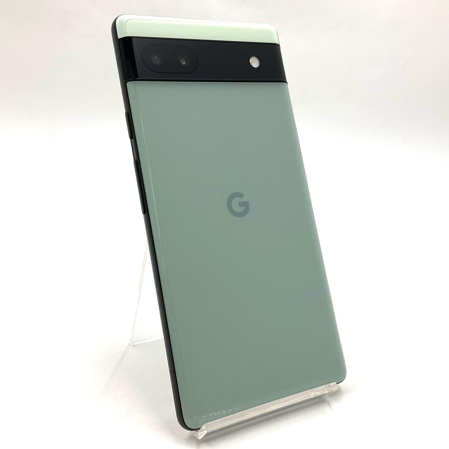 【全額返金保証】【最速発送】Google Pixel 6a 128GB Sage au GB17L 白ロム 美品 動作確認済
