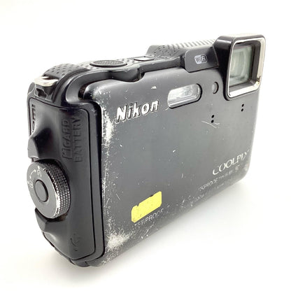 【最速発送】Nikon コンパクトデジタルカメラ COOLPIX AW120[ブラック]【難有】