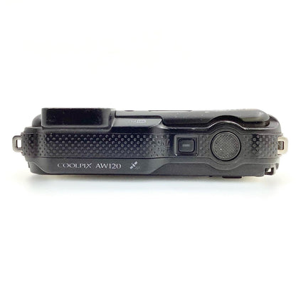 【最速発送】Nikon コンパクトデジタルカメラ COOLPIX AW120[ブラック]【難有】