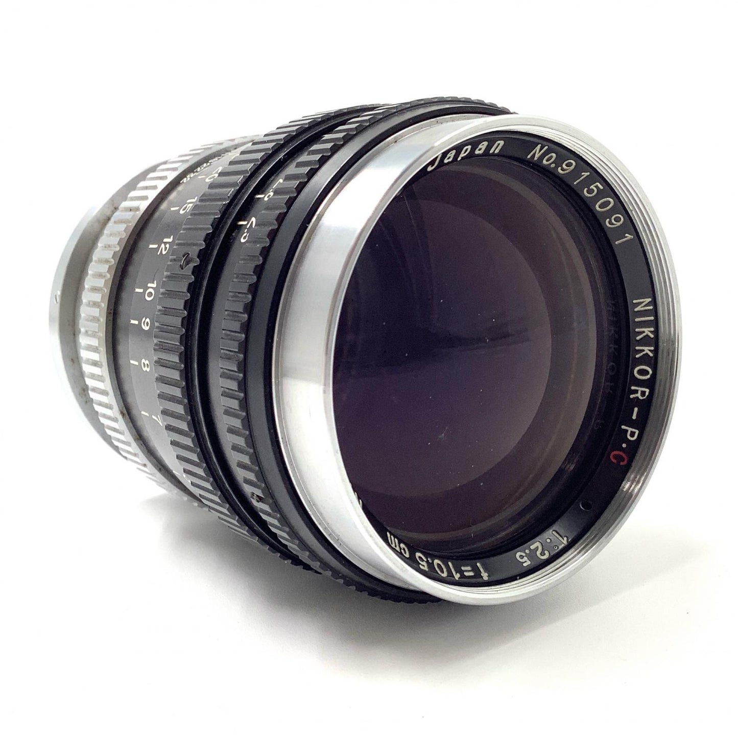 【最速発送】Nikon NIKKOR-P・C 10.5cm f2.5【難有】