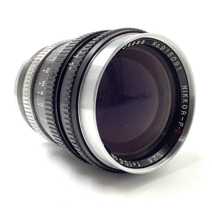 【最速発送】Nikon NIKKOR-P・C 10.5cm f2.5【難有】
