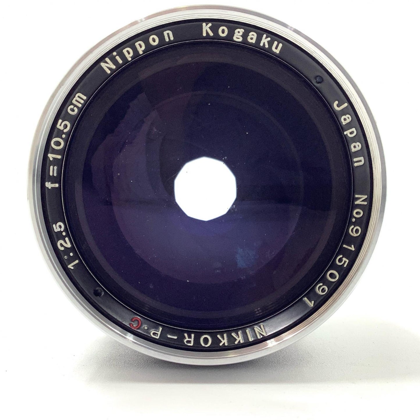 【最速発送】Nikon NIKKOR-P・C 10.5cm f2.5【難有】