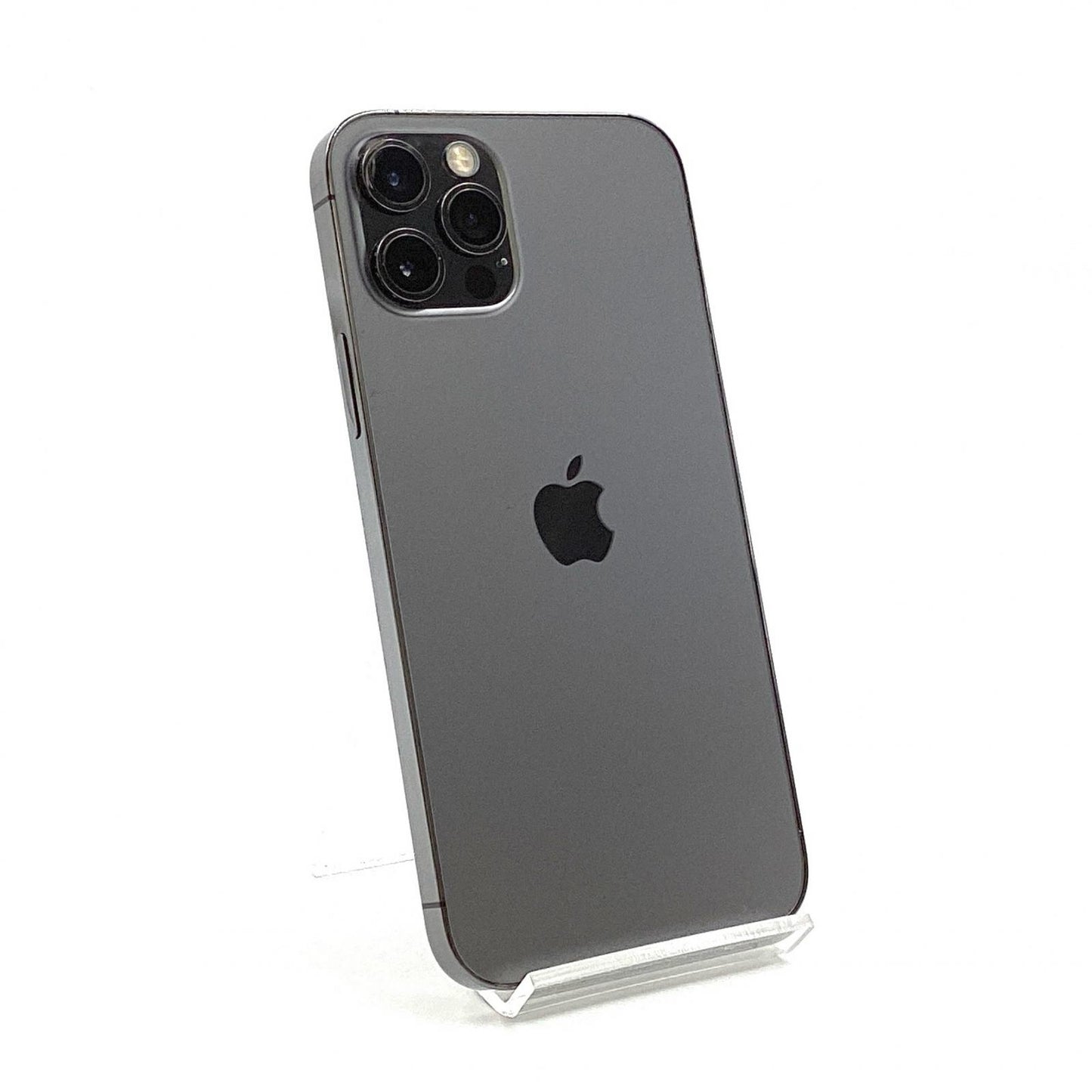 【全額返金保証】【最速発送】Apple iPhone iPhone 12 Pro 128GB グラファイト au 白ロム 動作確認済 80%