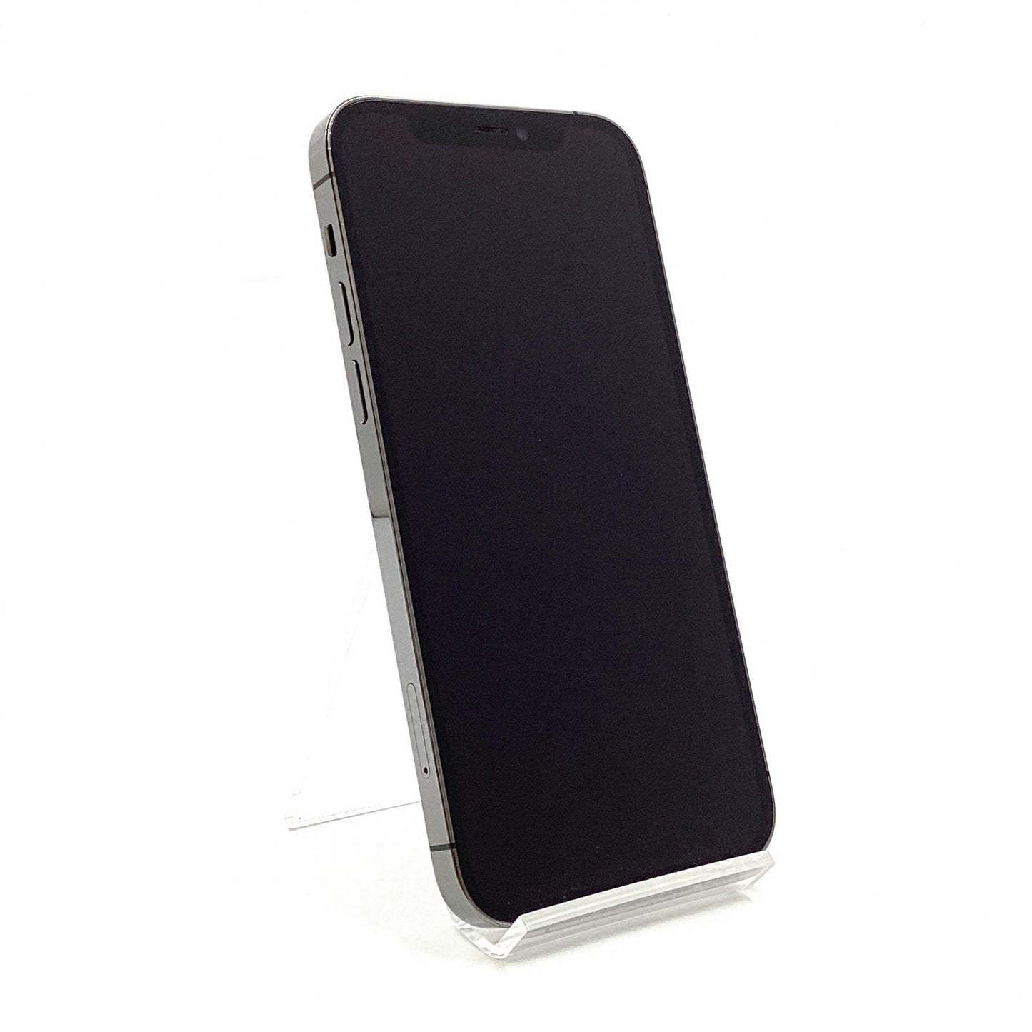 【全額返金保証】【最速発送】Apple iPhone iPhone 12 Pro 128GB グラファイト au 白ロム 動作確認済 80%