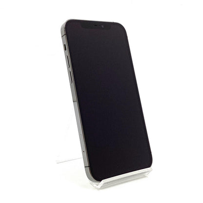 【全額返金保証】【最速発送】Apple iPhone iPhone 12 Pro 128GB グラファイト au 白ロム 動作確認済 80%