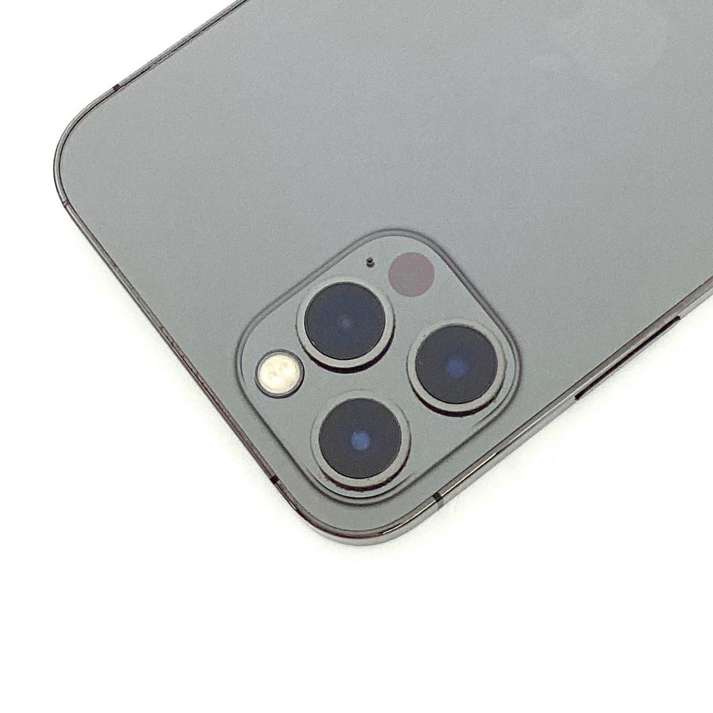 【全額返金保証】【最速発送】Apple iPhone iPhone 12 Pro 128GB グラファイト au 白ロム 動作確認済 80%