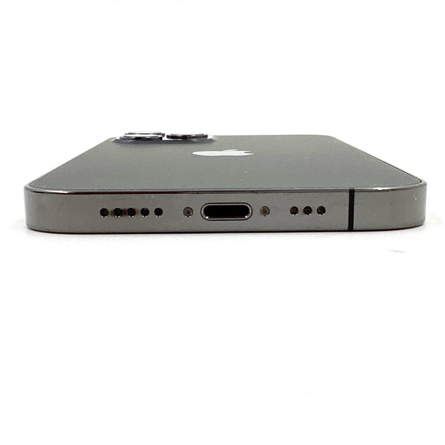 【全額返金保証】【最速発送】Apple iPhone iPhone 12 Pro 128GB グラファイト au 白ロム 動作確認済 80%