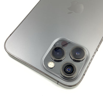 【最速発送】Apple iPhone iPhone 12 Pro Max 256GB グラファイト docomo 白ロム【難有】 78%