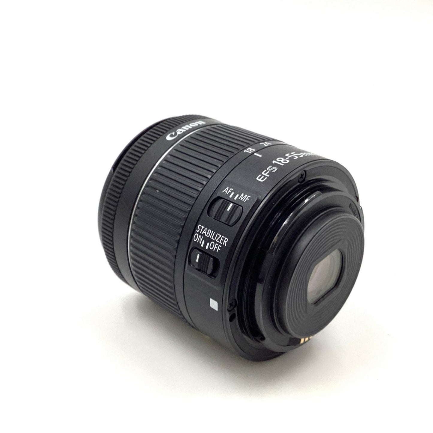 【全額返金保証】【最速発送】Canon EF-S18-55mm F4-5.6 IS STM 美品 動作確認済