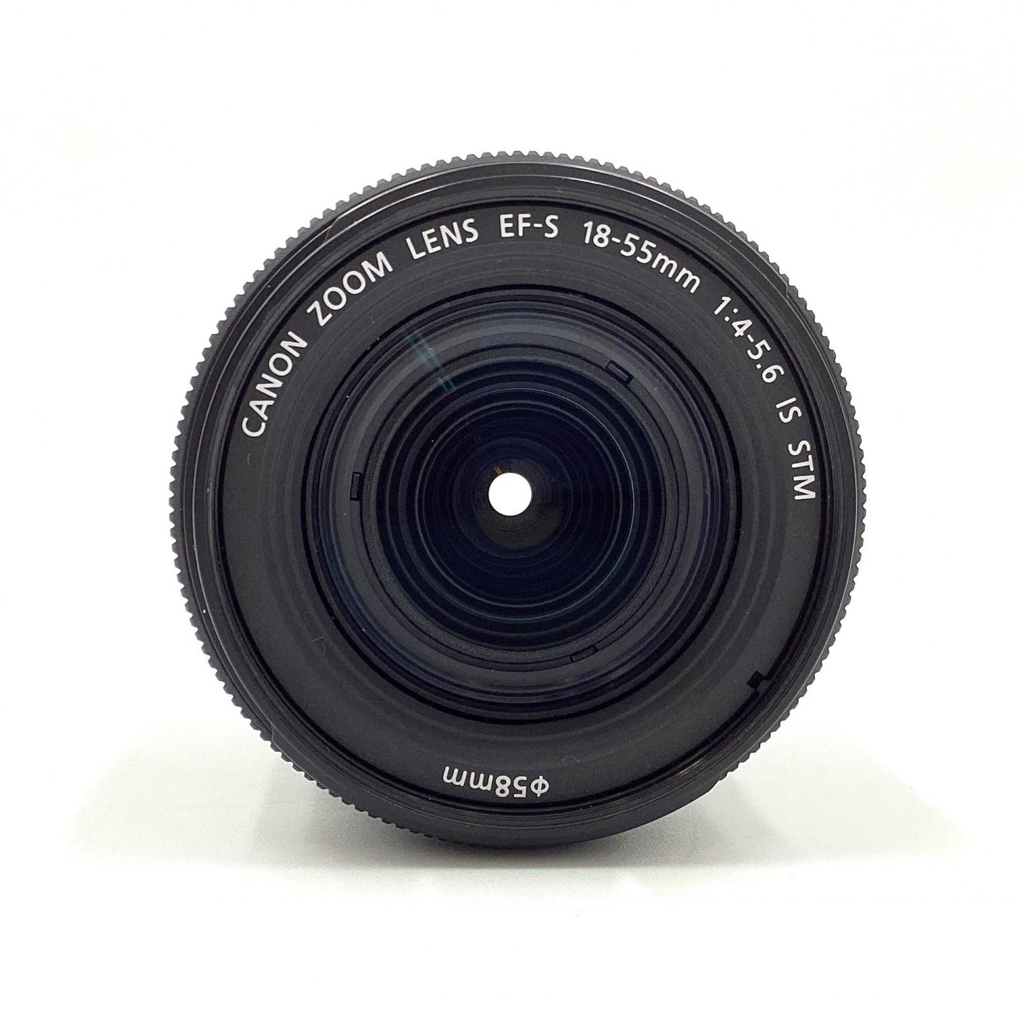 【全額返金保証】【最速発送】Canon EF-S18-55mm F4-5.6 IS STM 美品 動作確認済