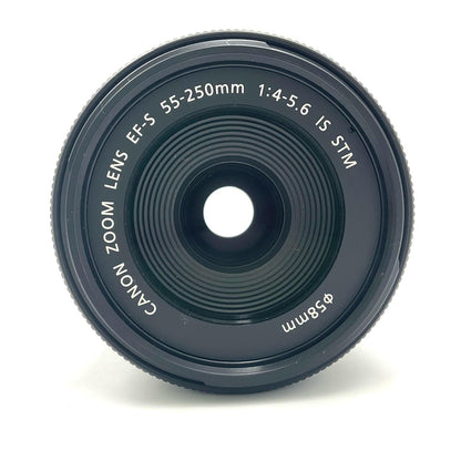【全額返金保証】【最速発送】Canon EF-S 55-250mm F4-5.6 IS STM 動作確認済