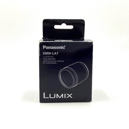 【全額返金保証】【最速発送】Panasonic レンズアダプター DMW-LA7 超美品 動作確認済