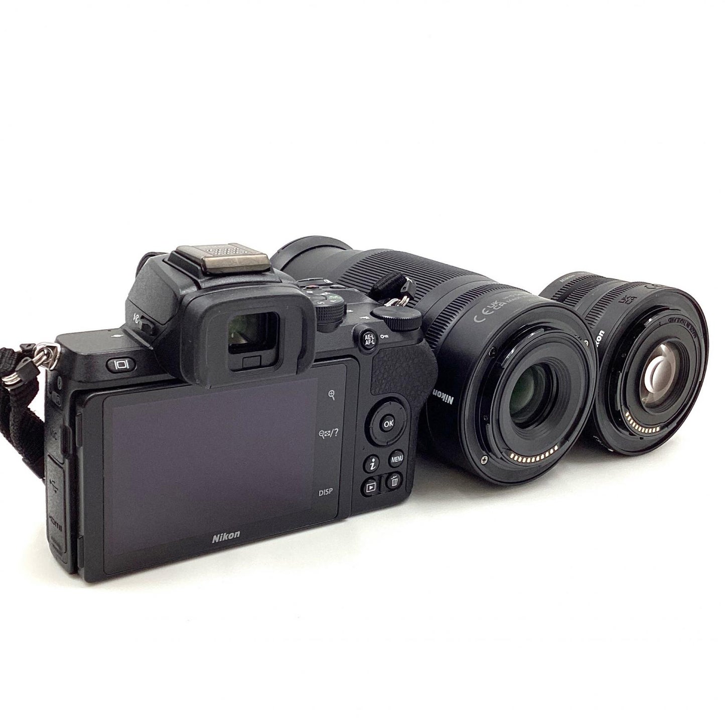 【全額返金保証】【最速発送】Nikon デジタル一眼 Z50 ダブルズームキット ブラック 美品 動作確認済