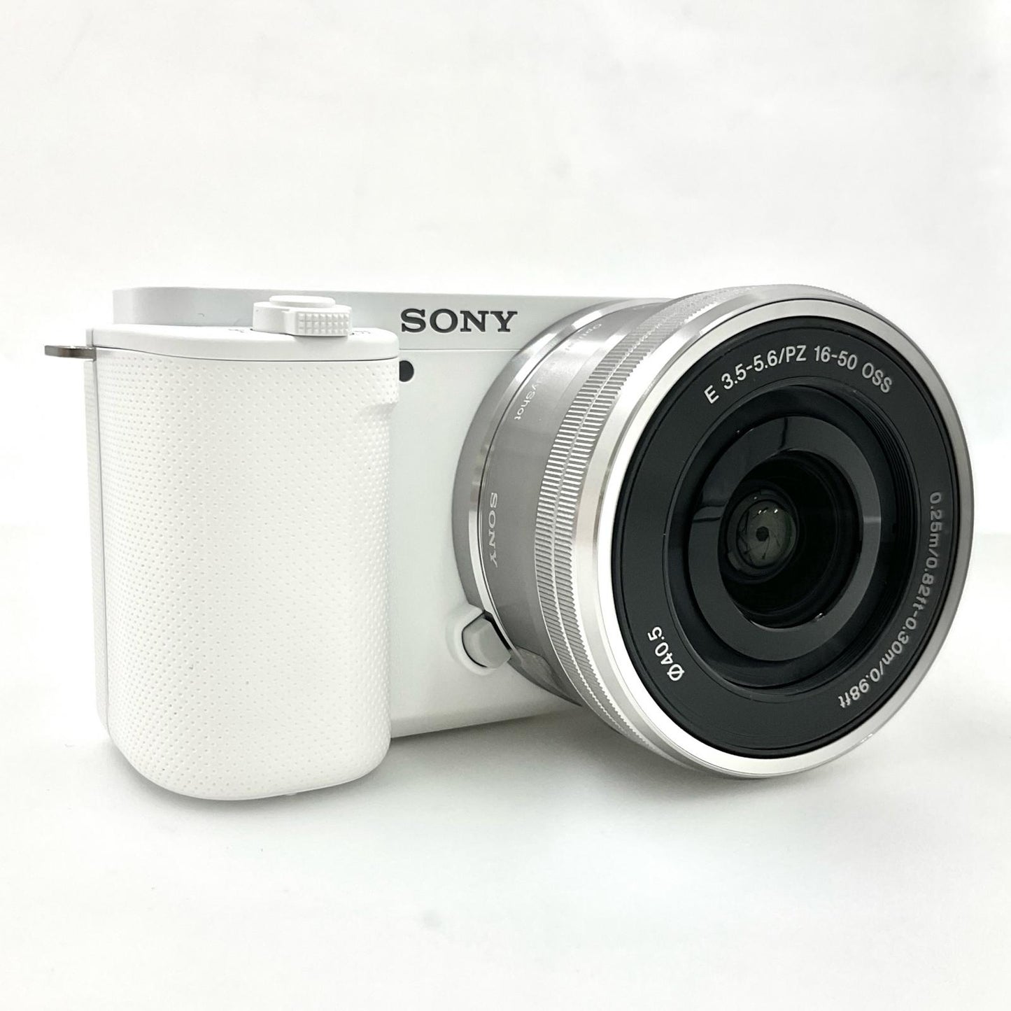 【全額返金保証】【最速発送】Sony デジタル一眼 VLOGCAM ZV-E10L パワーズームレンズキット [ホワイト] ホワイト 超美品 動作確認済