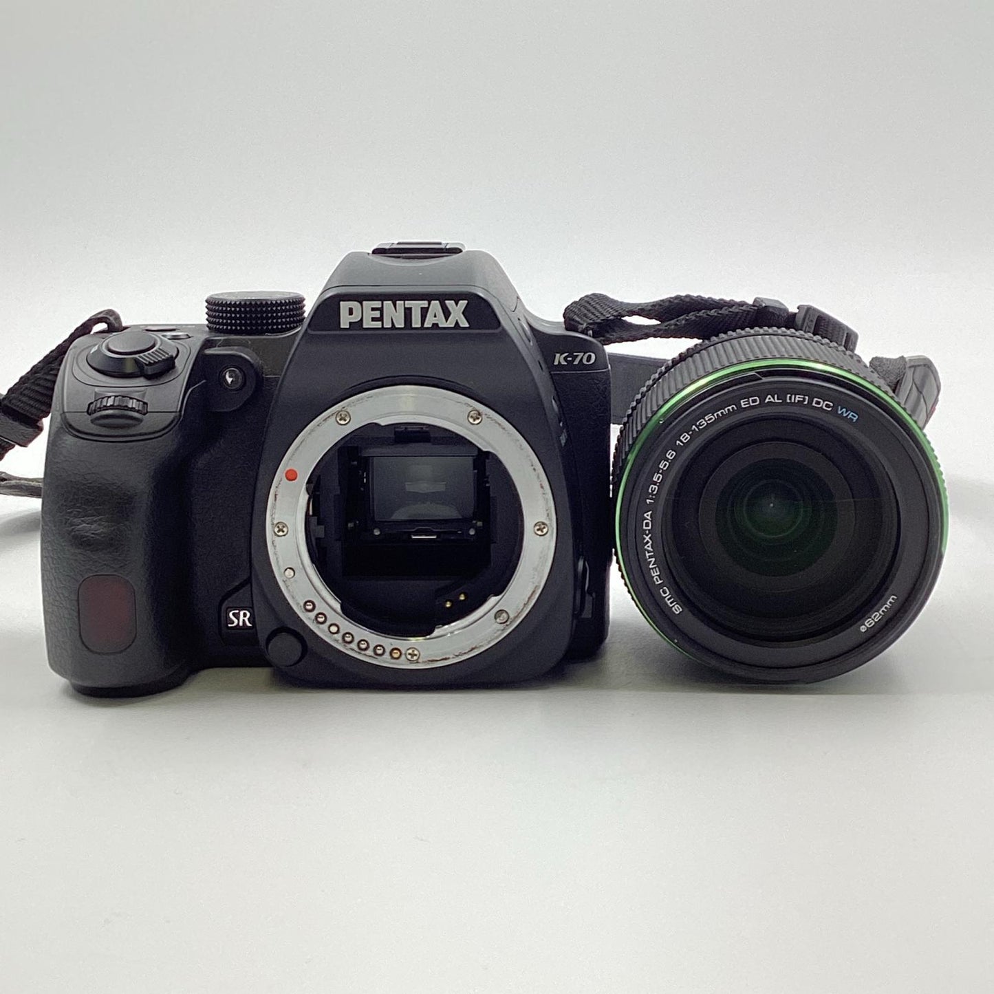 【全額返金保証】【最速発送】PENTAX デジタル一眼 K-70 18-135WRキット ブラック 動作確認済