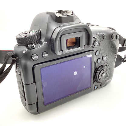【全額返金保証】【最速発送】Canon デジタル一眼 EOS 6D Mark II ボディ ブラック 美品 動作確認済