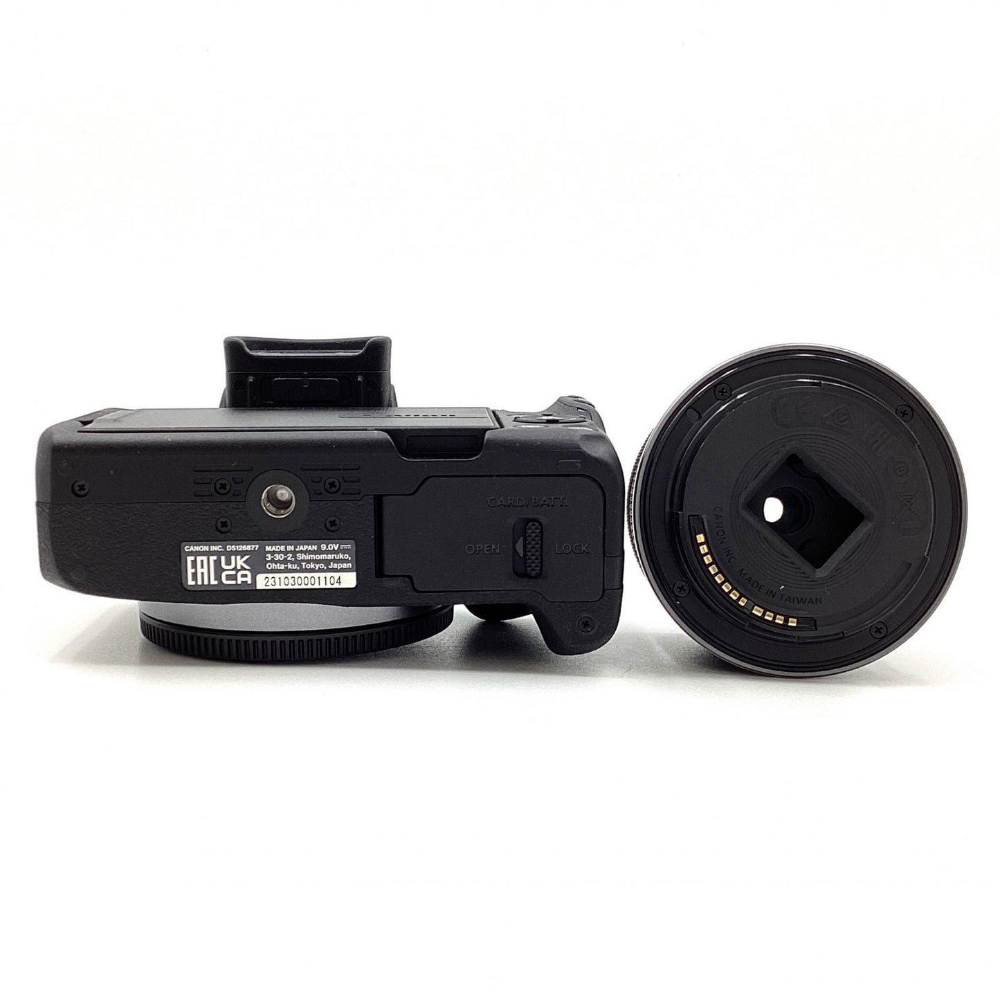 【全額返金保証】【最速発送】Canon デジタル一眼 EOS R50 RF-S18-45 IS STM レンズキット [ブラック] ブラック 美品 動作確認済