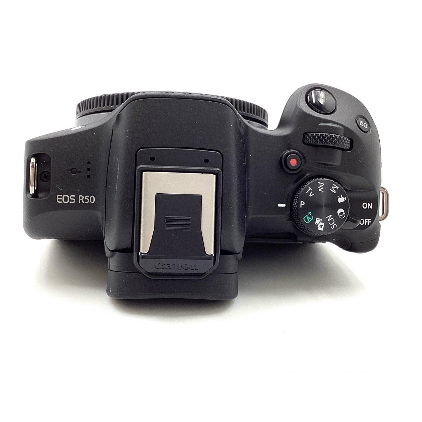 【全額返金保証】【最速発送】Canon デジタル一眼 EOS R50 RF-S18-45 IS STM レンズキット [ブラック] ブラック 美品 動作確認済