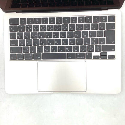 【全額返金保証】【最速発送】Apple MacBook Air 13.6インチ 2024 Apple M3 16GB SSD 512GB スターライト 100% 動作確認済