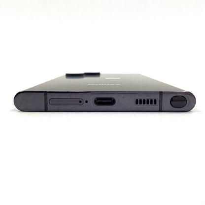 【全額返金保証】【最速発送】SAMSUNG Galaxy S22 Ultra 256GB Phantom Black au SCG14 動作確認済