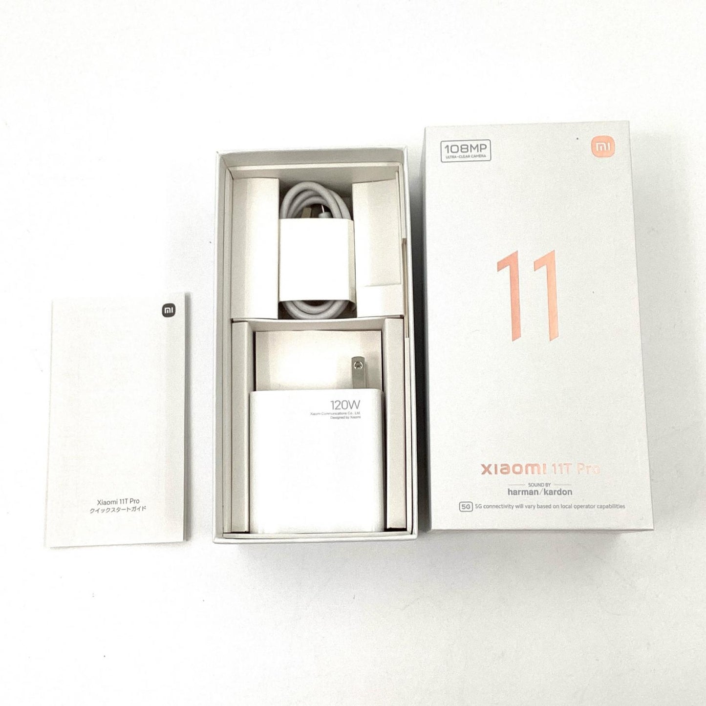 【全額返金保証】【最速発送】Xiaomi Xiaomi 11T Pro 128GB ムーンライトホワイト SIMフリー 2107113SR 動作確認済