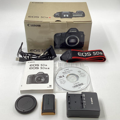 【全額返金保証】【最速発送】Canon デジタル一眼 EOS 5Ds R ボディ ブラック 美品 動作確認済
