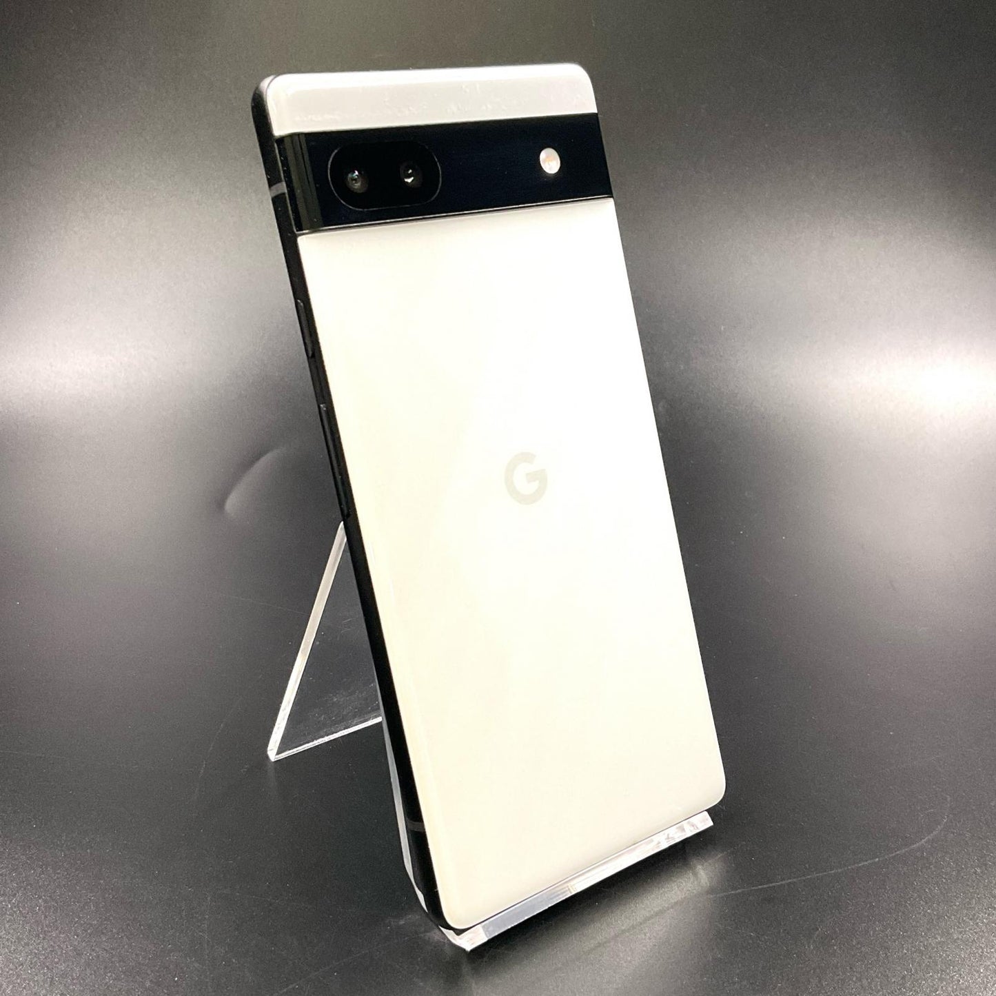 【全額返金保証】【最速発送】Google Pixel 6a 128GB chalk au GB17L 白ロム 動作確認済