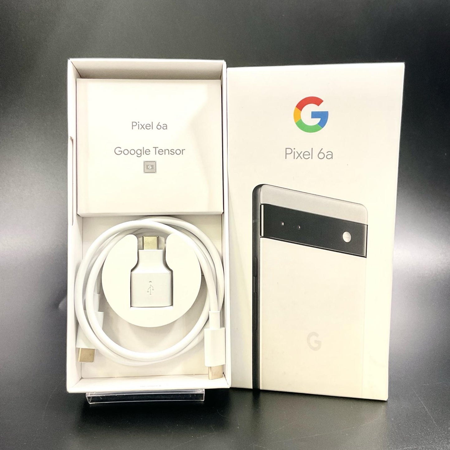 【全額返金保証】【最速発送】Google Pixel 6a 128GB chalk au GB17L 白ロム 動作確認済
