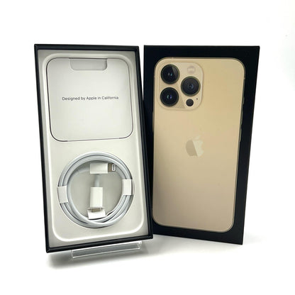 【全額返金保証】【最速発送】Apple iPhone iPhone 13 Pro 128GB ゴールド SIMフリー 動作確認済 76%
