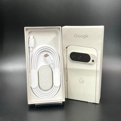 【全額返金保証】【最速発送】Google Pixel 9 Pro 128GB Porcelain au GWVK6 美品 動作確認済