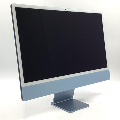 【全額返金保証】【最速発送】Apple iMac 24インチ M3 8コア 8GB SSD 256GB ブルー 超美品 動作確認済