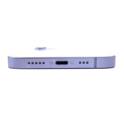 【全額返金保証】【最速発送】Apple iPhone iPhone 12 64GB パープル au 白ロム 動作確認済 89%