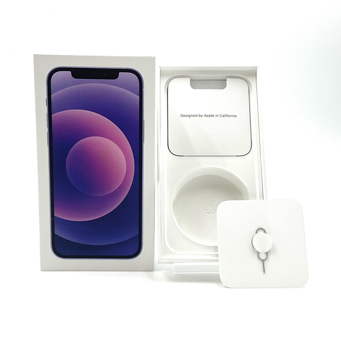 【全額返金保証】【最速発送】Apple iPhone iPhone 12 64GB パープル au 白ロム 動作確認済 89%