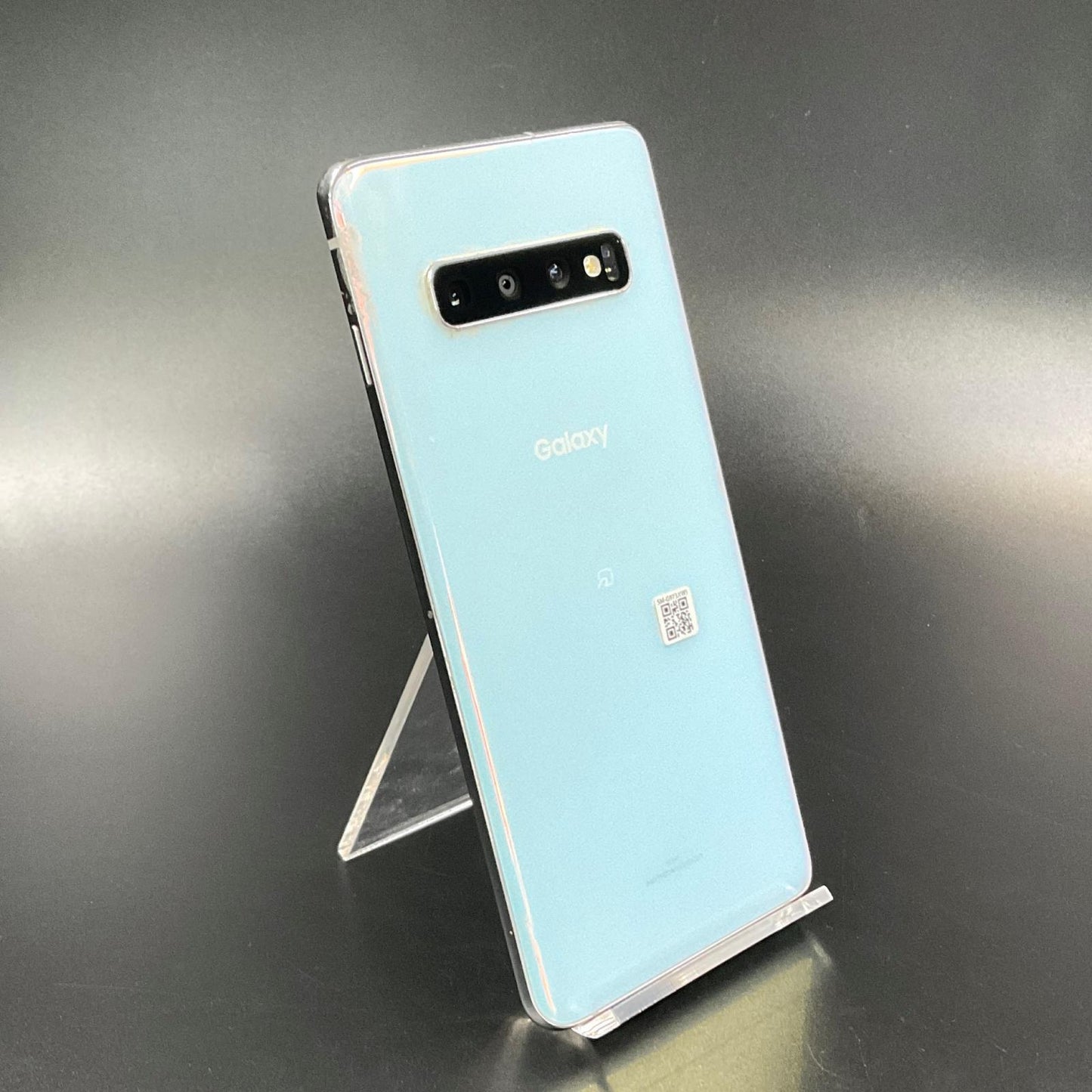 【全額返金保証】【最速発送】SAMSUNG Galaxy S10 128GB プリズムホワイト au SCV41 白ロム 動作確認済