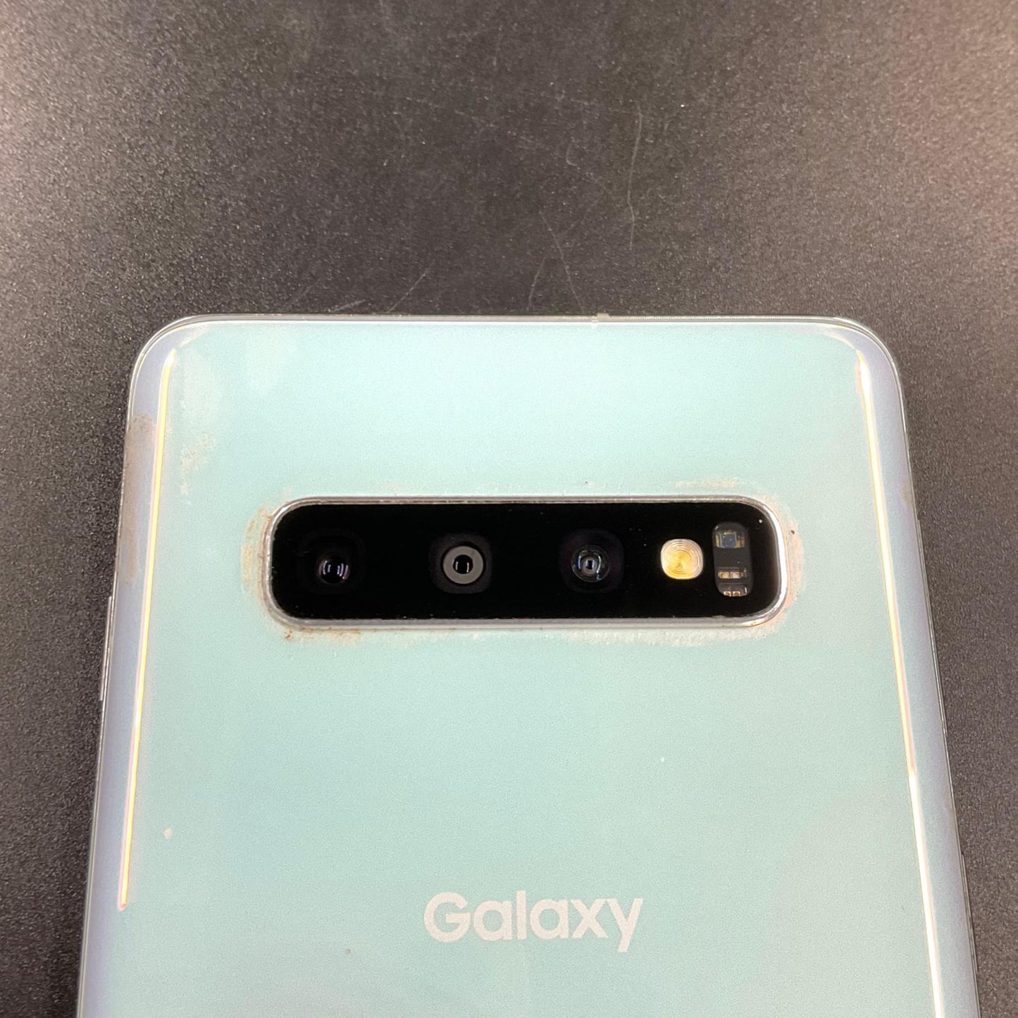 【全額返金保証】【最速発送】SAMSUNG Galaxy S10 128GB プリズムホワイト au SCV41 白ロム 動作確認済