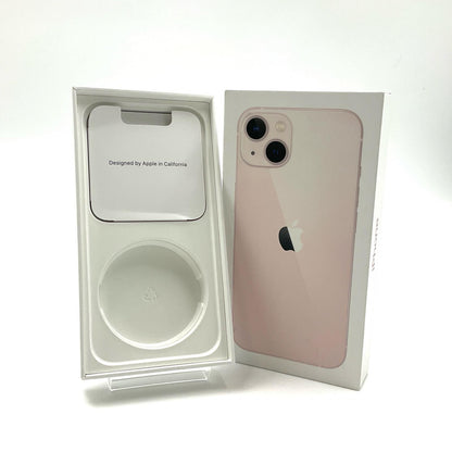 【最速発送】Apple iPhone iPhone 13 256GB ピンク au 白ロム【難有】 74%
