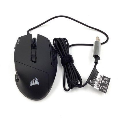 【全額返金保証】【最速発送】CORSAIR SCIMITAR RGB ELITE MOBA/MMO Gaming Mouse CH-9304211-AP 超美品 動作確認済