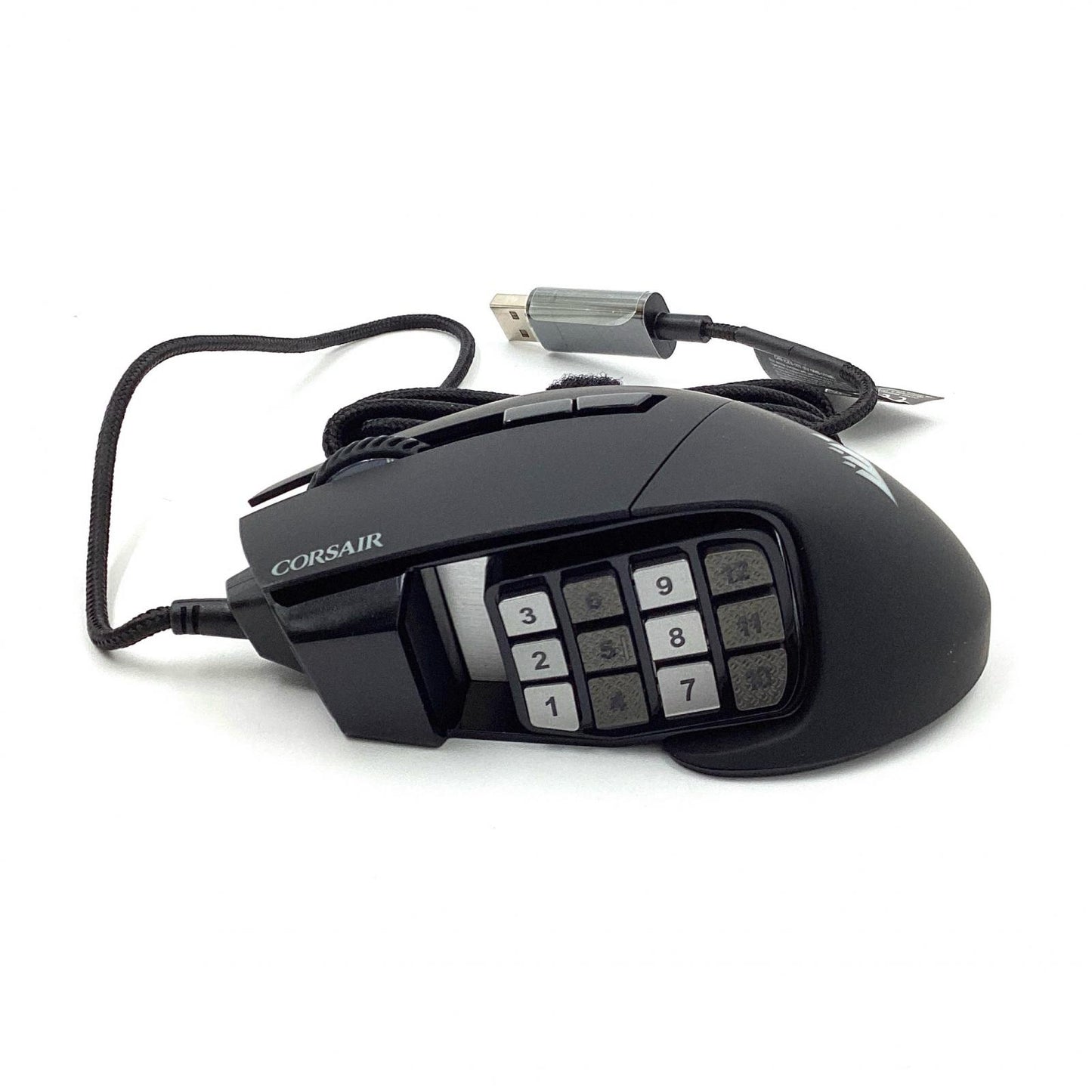 【全額返金保証】【最速発送】CORSAIR SCIMITAR RGB ELITE MOBA/MMO Gaming Mouse CH-9304211-AP 超美品 動作確認済