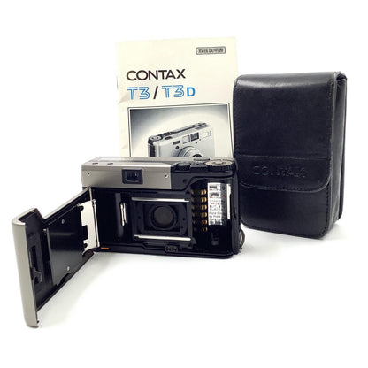 【全額返金保証】【最速発送】CONTAX T3 シルバー ダブル（後期型） 動作確認済