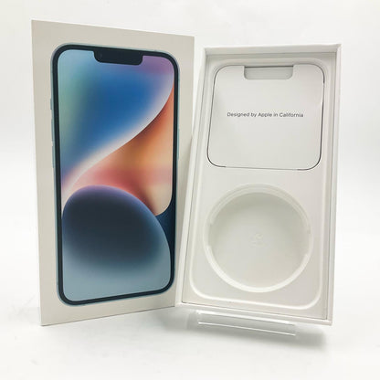 【全額返金保証】【最速発送】Apple iPhone iPhone 14 128GB ブルー SIMフリー 動作確認済 85%