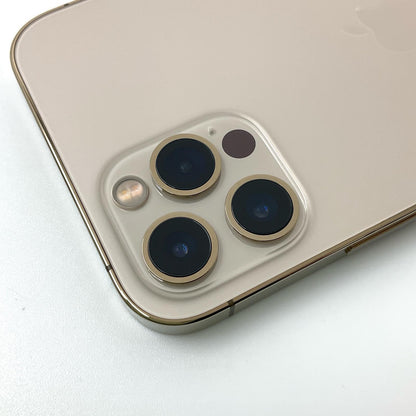 【全額返金保証】【最速発送】Apple iPhone iPhone 12 Pro 256GB ゴールド au 白ロム 動作確認済 82%