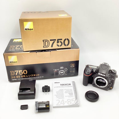 【全額返金保証】【最速発送】Nikon デジタル一眼 D750 ボディ ブラック 動作確認済