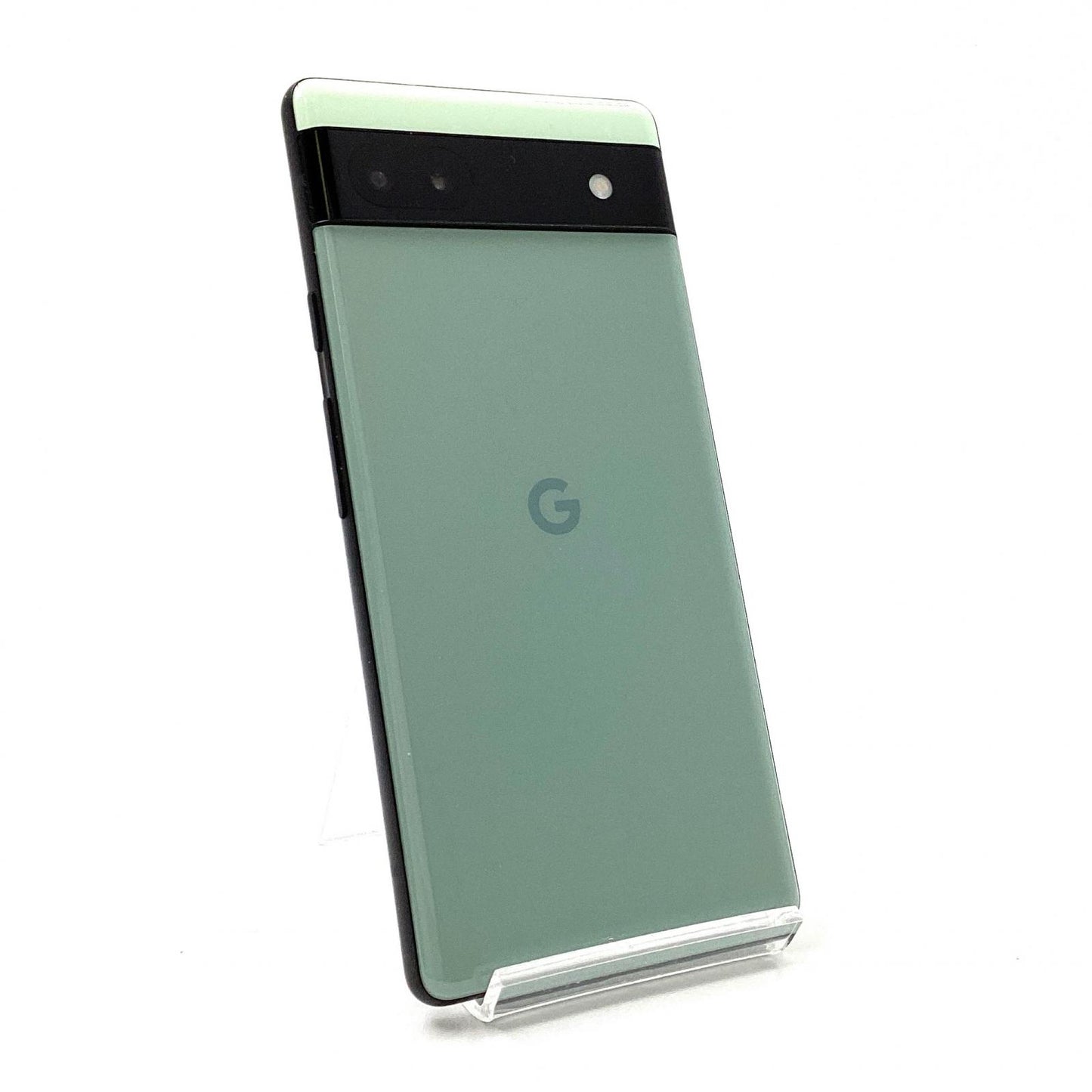 【全額返金保証】【最速発送】Google Pixel 6a 128GB Sage au GB17L 白ロム 動作確認済