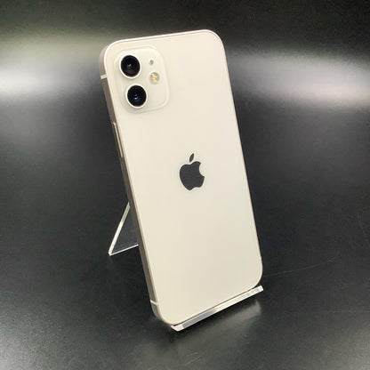 【最速発送】Apple iPhone iPhone 12 128GB ホワイト docomo 白ロム【難有】 83%
