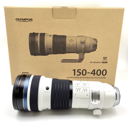 【全額返金保証】【最速発送】OLYMPUS M.ZUIKO DIGITAL ED 150-400mm F4.5 TC1.25x IS PRO 美品 動作確認済
