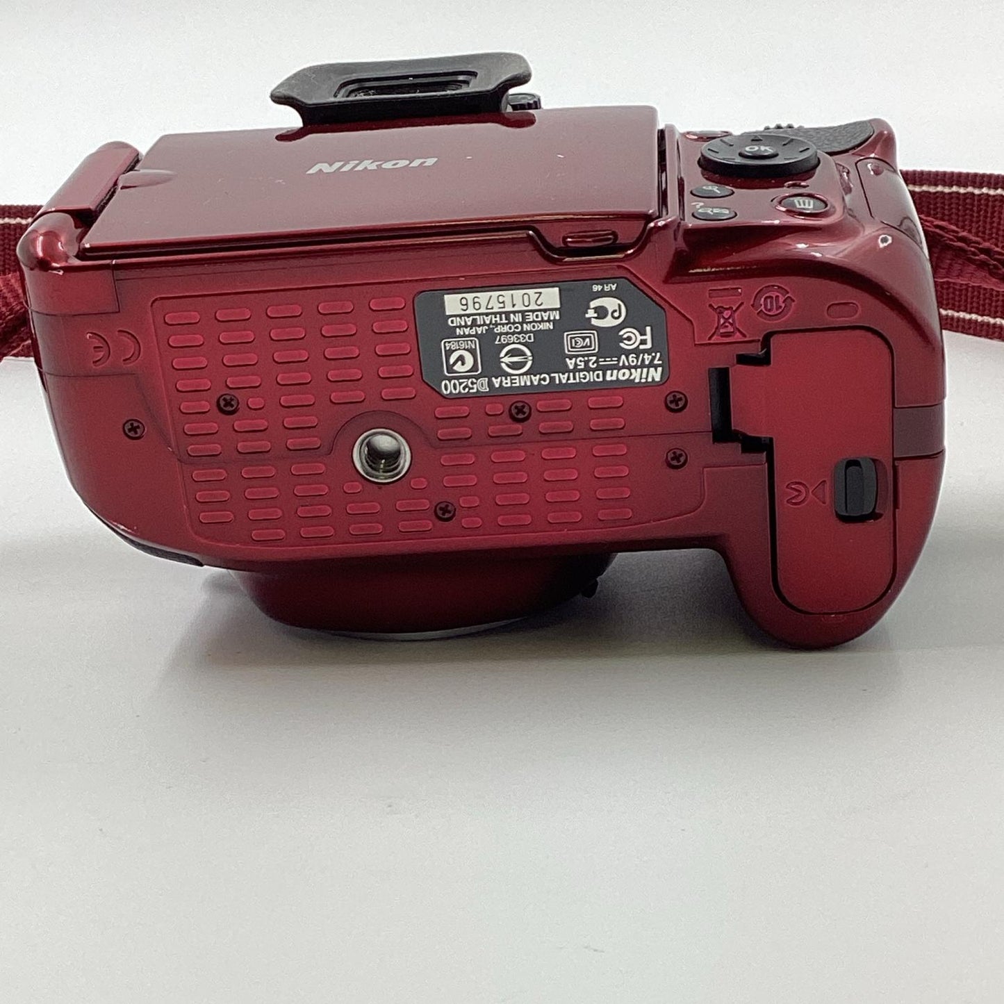 【全額返金保証】【最速発送】Nikon デジタル一眼 D5200 ボディ [レッド] レッド 動作確認済