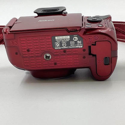 【全額返金保証】【最速発送】Nikon デジタル一眼 D5200 ボディ [レッド] レッド 動作確認済